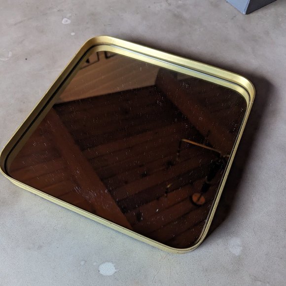 Sézane Brass Mirror - Square - Picture 2 of 16